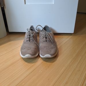 Cole Haan Grey Zerogrand Wingtip Oxfords